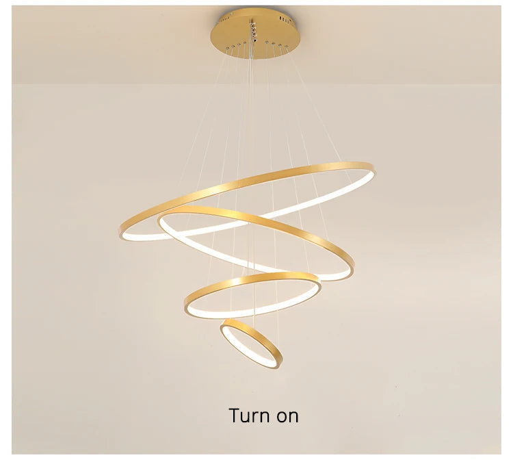 Lustre de Teto LED Moderno, Ilumine Sua Sala de Estar, Quarto e Sala de Jantar com Estilo e Elegância