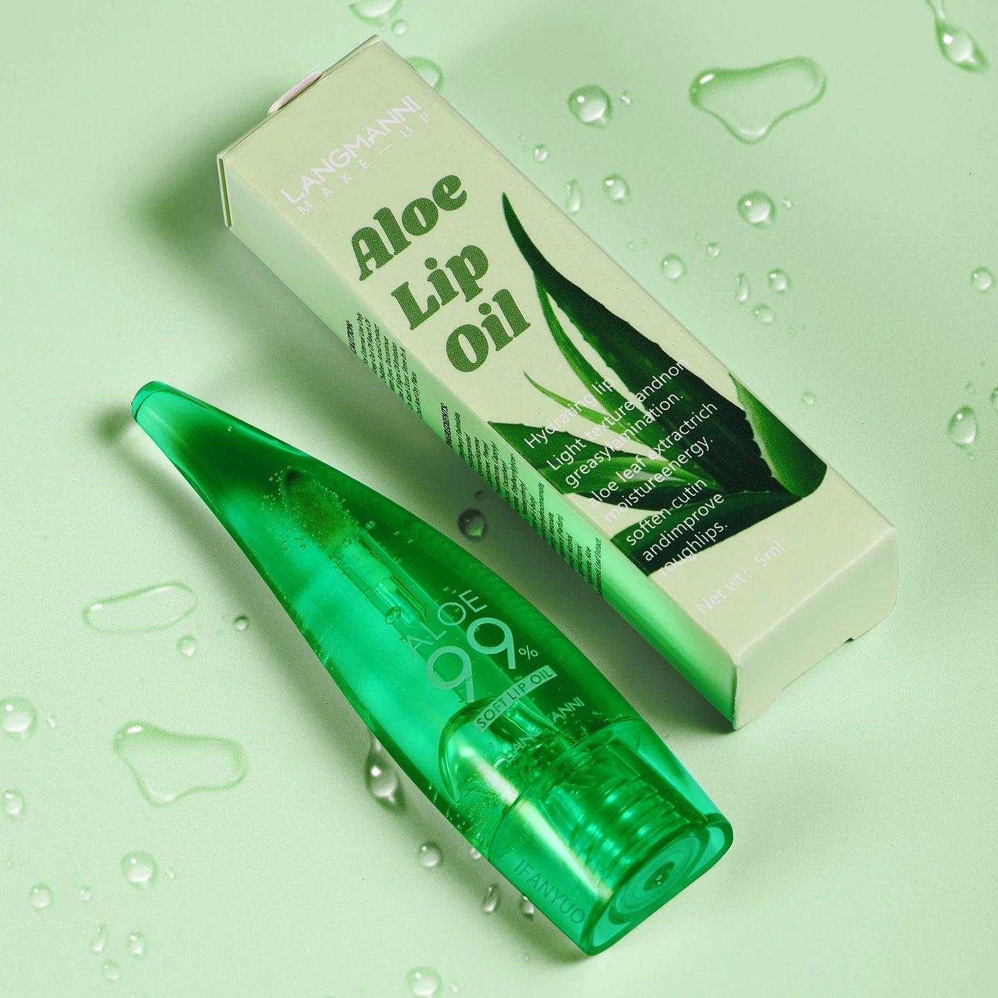 Batom Lip Tint de Aloe Vera: Cor Mutável, Longa Duração e Hidratação Nutritiva para Lábios Irresistíveis