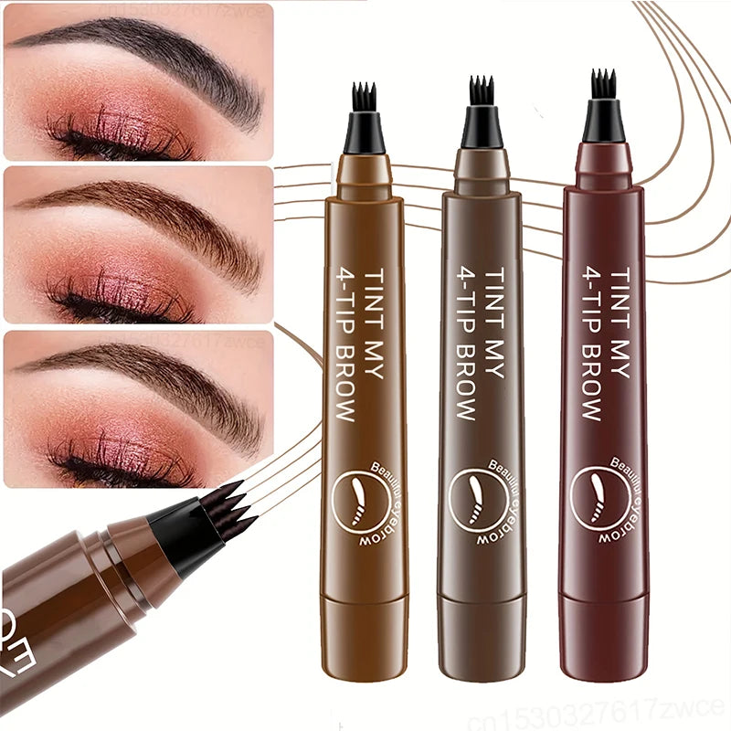 Caneta BrowBliss: Precisão Infalível em 5 Cores Vibrantes